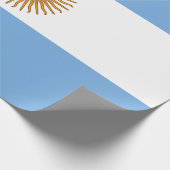 Papier Cadeau Flag of Argentina (Coin)