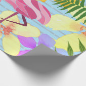 Papier Cadeau Flamant (Coin)