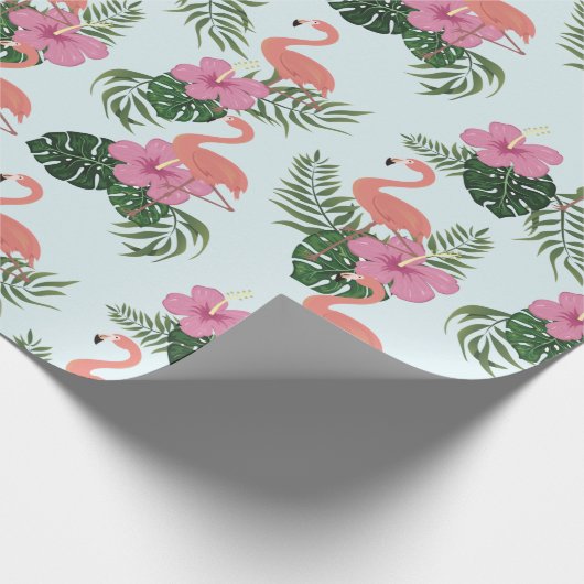 Papier Cadeau Flamant rose (Coin)