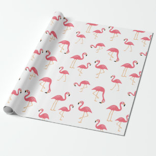 Papier Cadeau Flamant rose