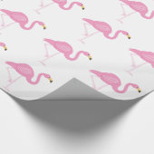 Papier Cadeau Flamant rose (Coin)