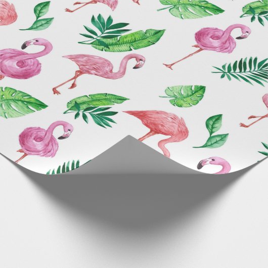 Papier Cadeau Flamant rose (Coin)