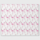 Papier Cadeau Flamant rose (Plat)