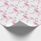 Papier Cadeau Flamant rose (Coin)