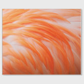 Papier Cadeau Flamant rose 2 Papier d'emballage (Plat)