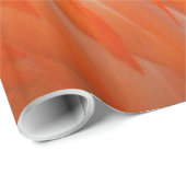 Papier Cadeau Flamant rose 2 Papier d'emballage (Coin rond)