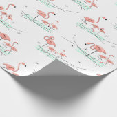 Papier Cadeau Flamant rose Ocean Multi  (Coin)