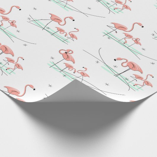 Papier Cadeau Flamant rose Ocean Multi  (Coin)