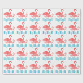 Papier Cadeau Flamants roses (Plat)