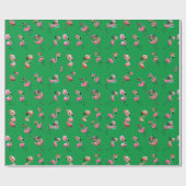 Papier Cadeau Flamants roses (Plat)