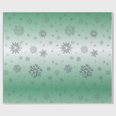 Papier Cadeau Flambeaux d'hiver (Plat)