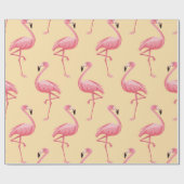 Papier Cadeau Flamingo seamless pattern background. Pink flaming (Plat)