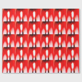 Papier Cadeau Flamme véritable (Plat)