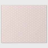 Papier Cadeau Flammes de neige blanches rousses de Noël (Plat)