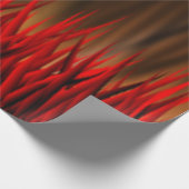 PAPIER CADEAU FLAMMES D'INCENDIE (Coin)