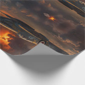 Papier Cadeau Flammes du ciel : l'odeur d'un Spitfire (Coin)