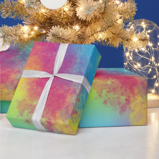 Papier Cadeau flash de couleur (Vacances)