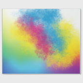 Papier Cadeau flash de couleur (Plat)