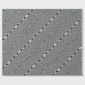 Papier Cadeau Flash Op-Art (Plat)