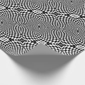Papier Cadeau Flash Op-Art (Coin)