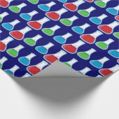 Papier Cadeau Flashs scientifiques (Coin)