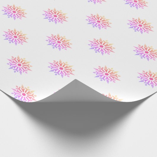 Papier Cadeau Flèche arc-en-ciel (Coin)