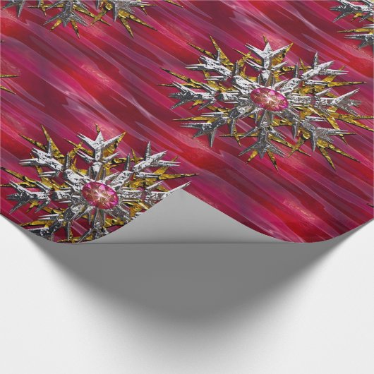 Papier Cadeau Flèche de neige au-dessus de Paris (Coin)