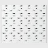 Papier Cadeau Flèche déplaisante (Plat)