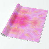 Papier Cadeau Flèche rose (Déroulé)