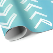 Papier Cadeau Flèche Tiki (Coin rond)