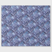 Papier Cadeau Flèches bleues (Plat)