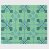 Papier Cadeau Flèches bleues (Plat)