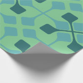 Papier Cadeau Flèches bleues (Coin)