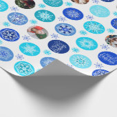 Papier Cadeau Flèches de neige (Coin)