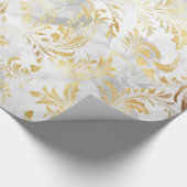 Papier Cadeau Flèches d'or (Coin)