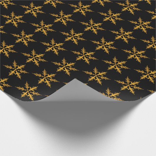 Papier Cadeau Flèches dorées (Coin)