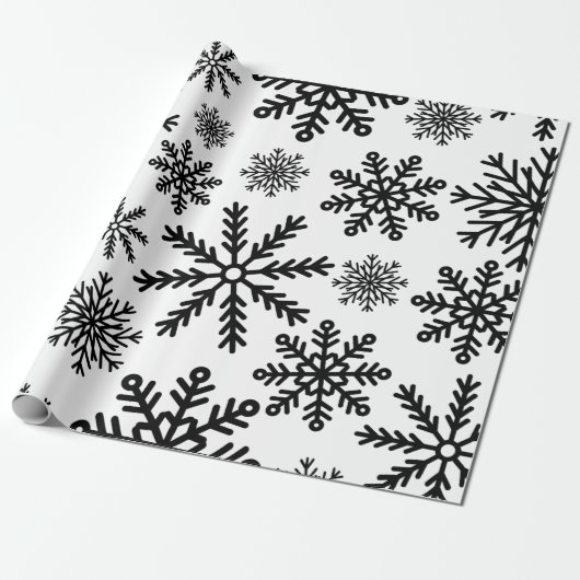 Papier Cadeau Flèches noires (Déroulé)
