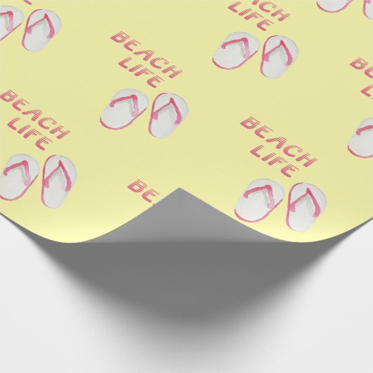 Papier Cadeau Flèches plage (Coin)