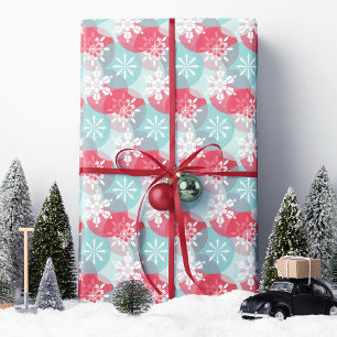 Papier Cadeau Flèches rouges de Noël