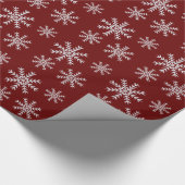 Papier Cadeau Flèches rouges et blanches (Coin)