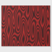 Papier Cadeau Flèches rouges et noires (Plat)