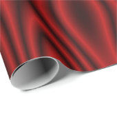 Papier Cadeau Flèches rouges et noires (Coin rond)