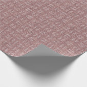 Papier Cadeau Flèches sur lin de séquoia (Coin)