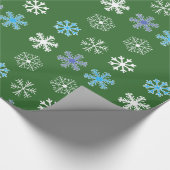 Papier Cadeau Flèches vertes (Coin)