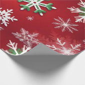 Papier Cadeau Flèches vertes et rouges (Coin)