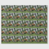 Papier Cadeau Fleckvieh soif (Plat)