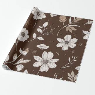 Papier Cadeau fleur