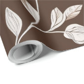 Papier Cadeau fleur (Coin rond)