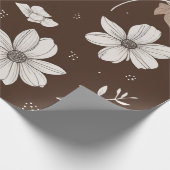 Papier Cadeau fleur (Coin)