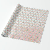 Papier Cadeau Fleur (Déroulé)